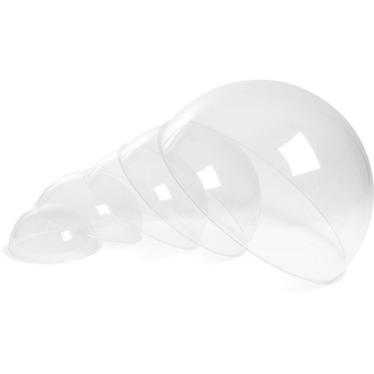 PVC Halbkugel, transparent, hohl