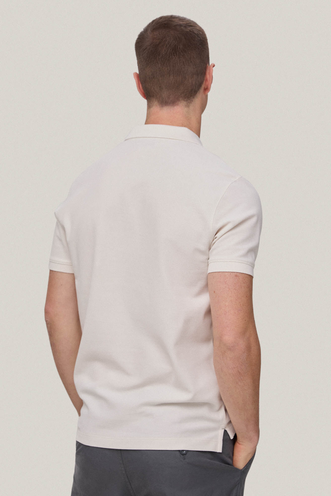 Camisa polo slim fit anti-odor - Raw