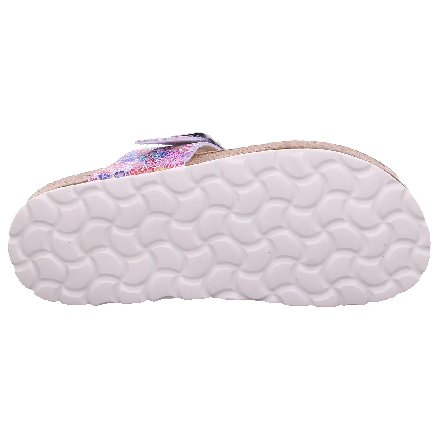 BIOLife Kinder-Zoccoli /Flip Flops Rosa Lederimitat  Zehentrenner