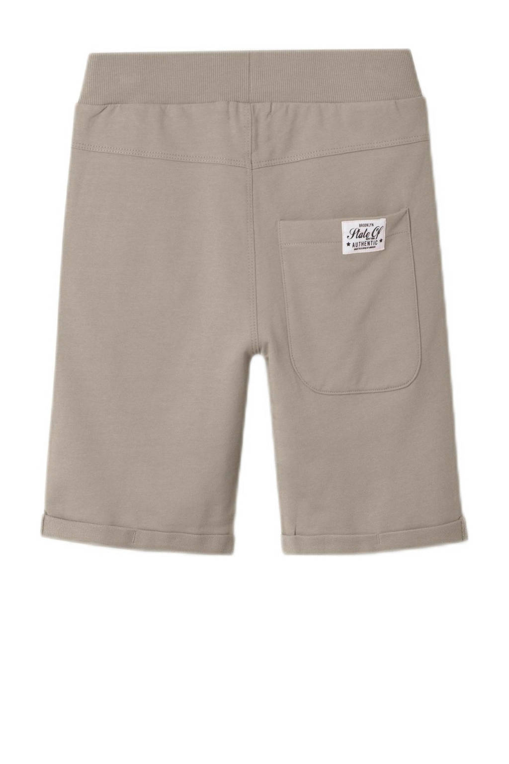 NAME IT sweatshort NKMVERMO grijszand