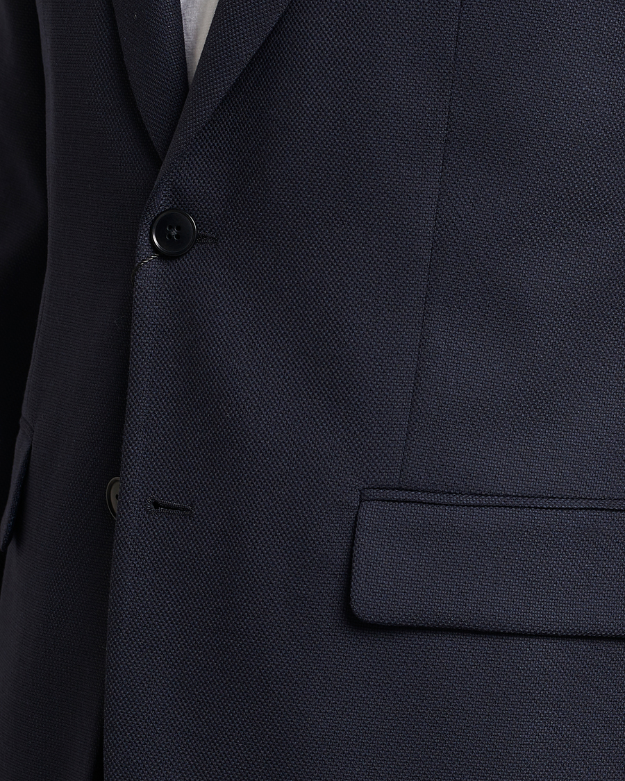 J.Lindeberg Hopper Active Hopsack Blazer Navy