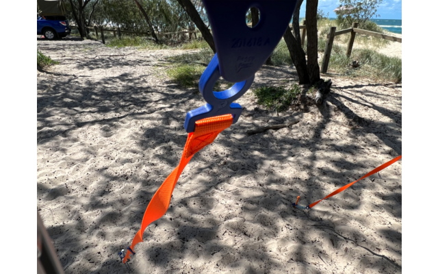 Peggy Peg Tie Strap Abspannung/ verstellbarer Markiesenspanngurt