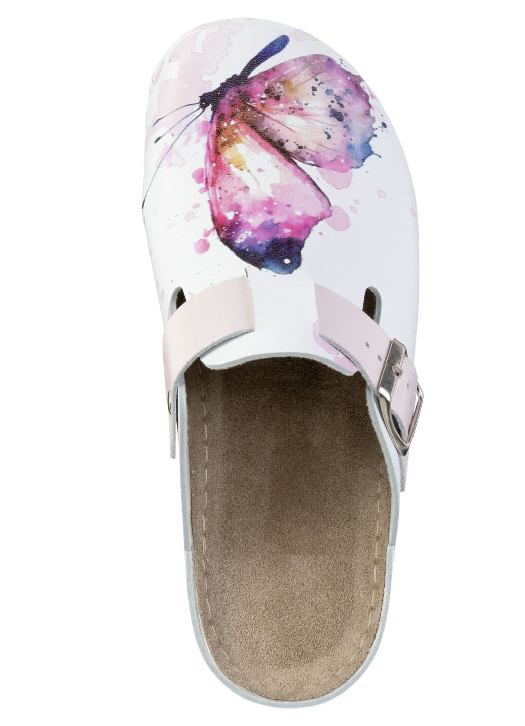 ELENA EDEN, klassische Damen-Clogs, Weite, G, mit verstellbarer Schliesse