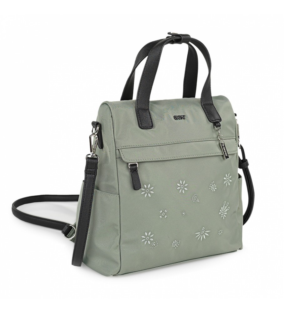 Mochila multifuncional Skpat SKPAT 314377 cor cáqui