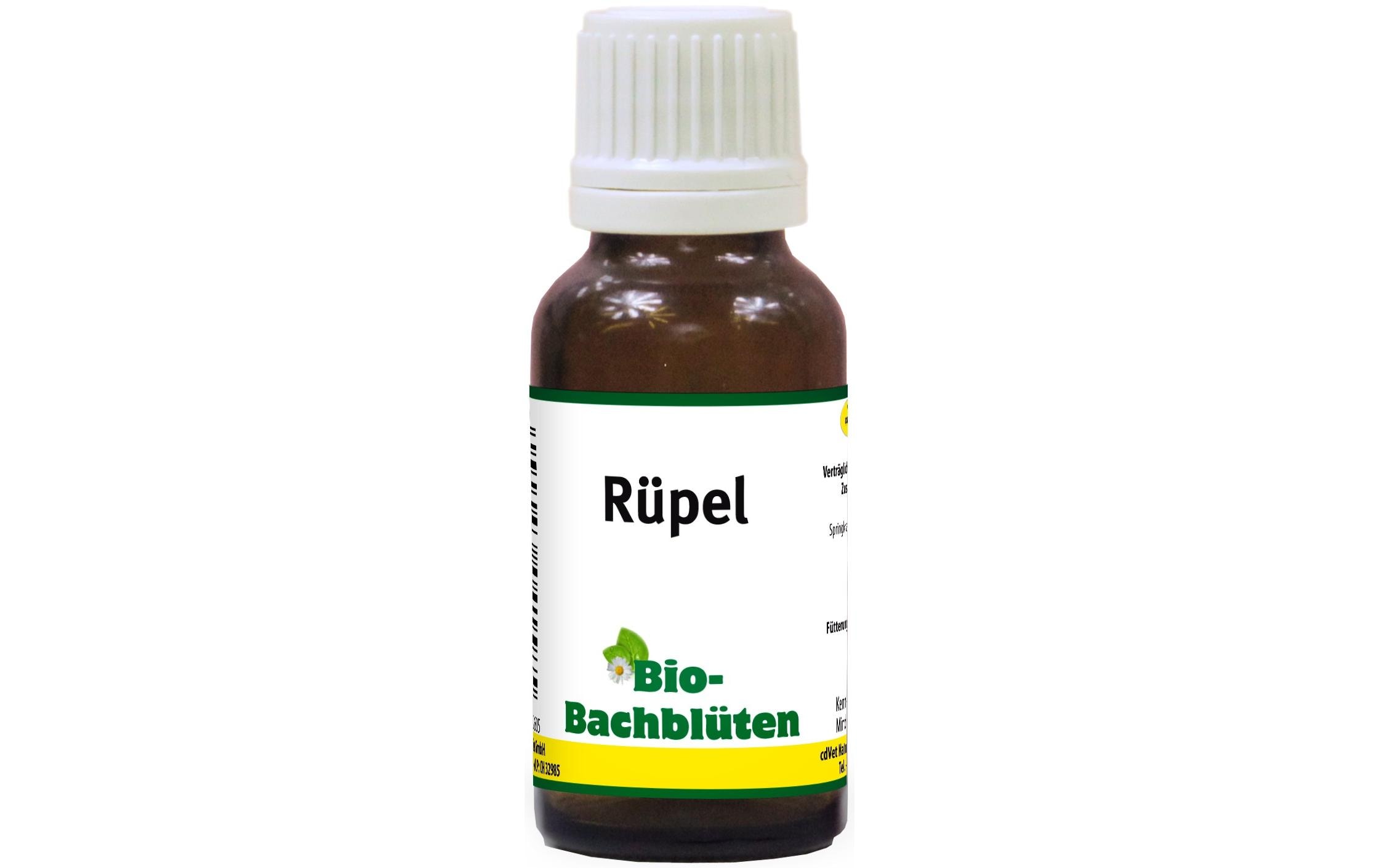 Hunde-Nahrungsergänzung Bio-Bachblüten, Rüpel, 20 mlNahrungsergänzung für Hunde & Katzen