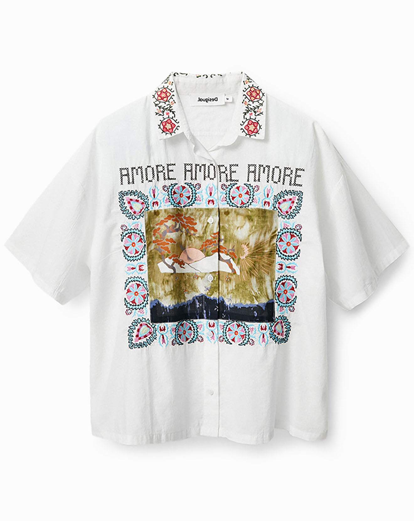 Desigual Chemise Thea blanche