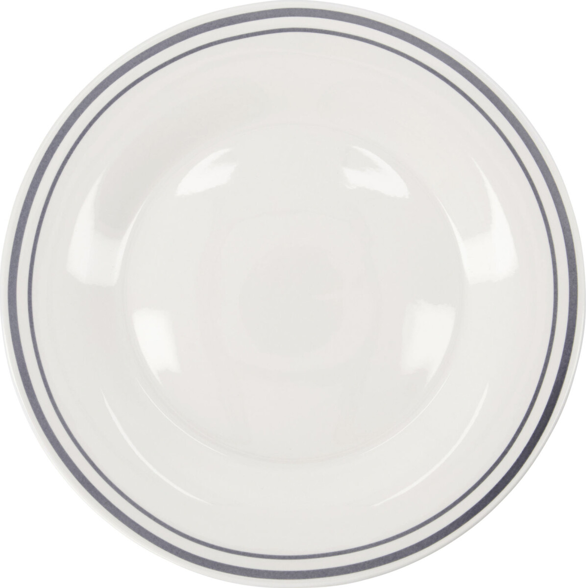 Nicolas Vahé - Tallerken - Middag - Bistro - Grå - Ø 27 CM - 4 Stk