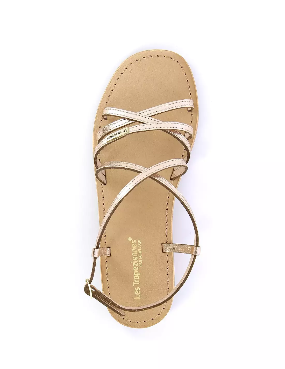 LES TROPEZIENNES HARRYNA - Sandales & nu-pieds OR