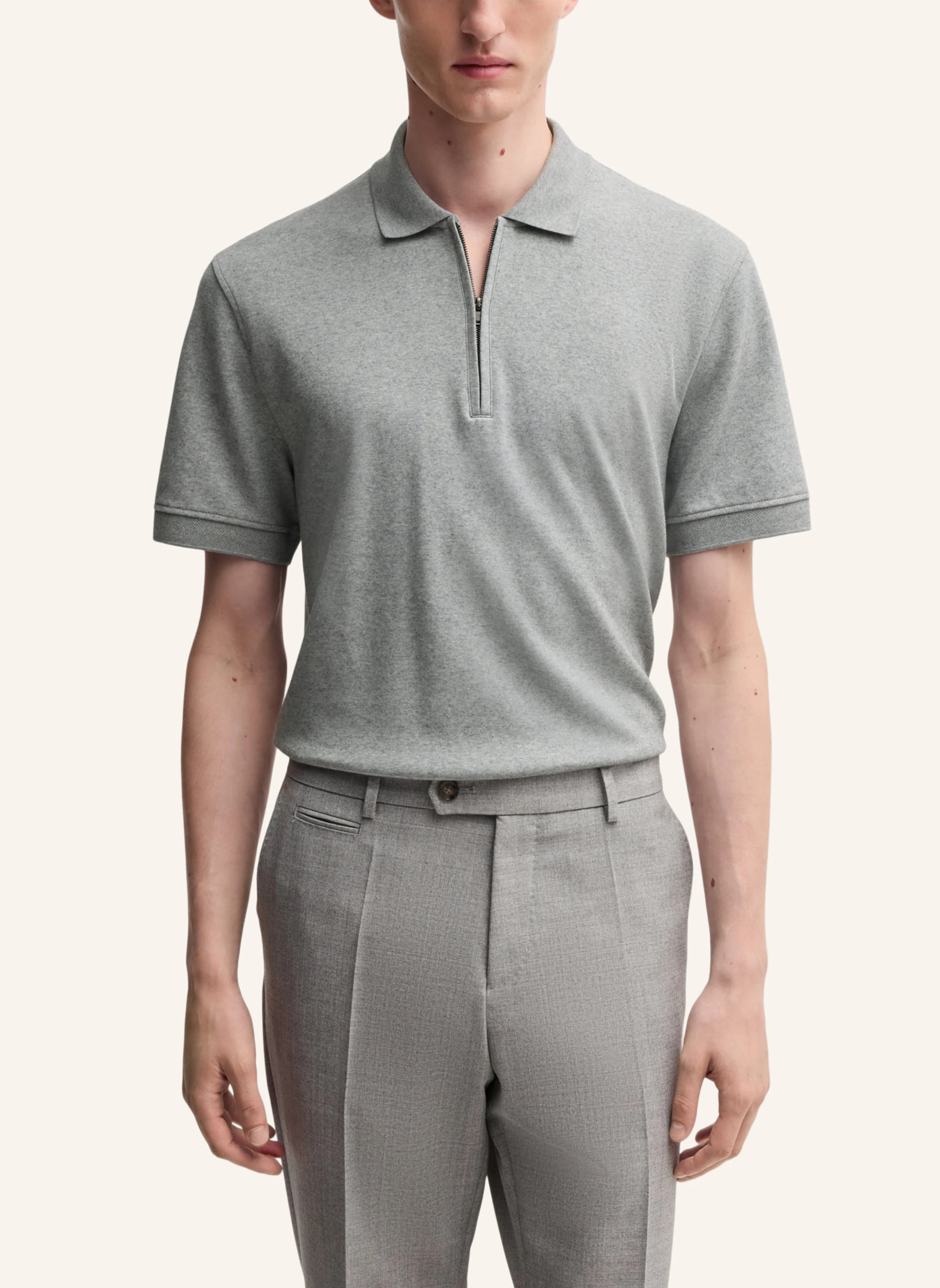 BOSS Poloshirt L-PAYROT 101 Regular Fit