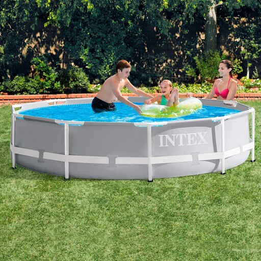 Piscina Intex Redonda Prism Frame Desmontável 305x76 cm com Depurador