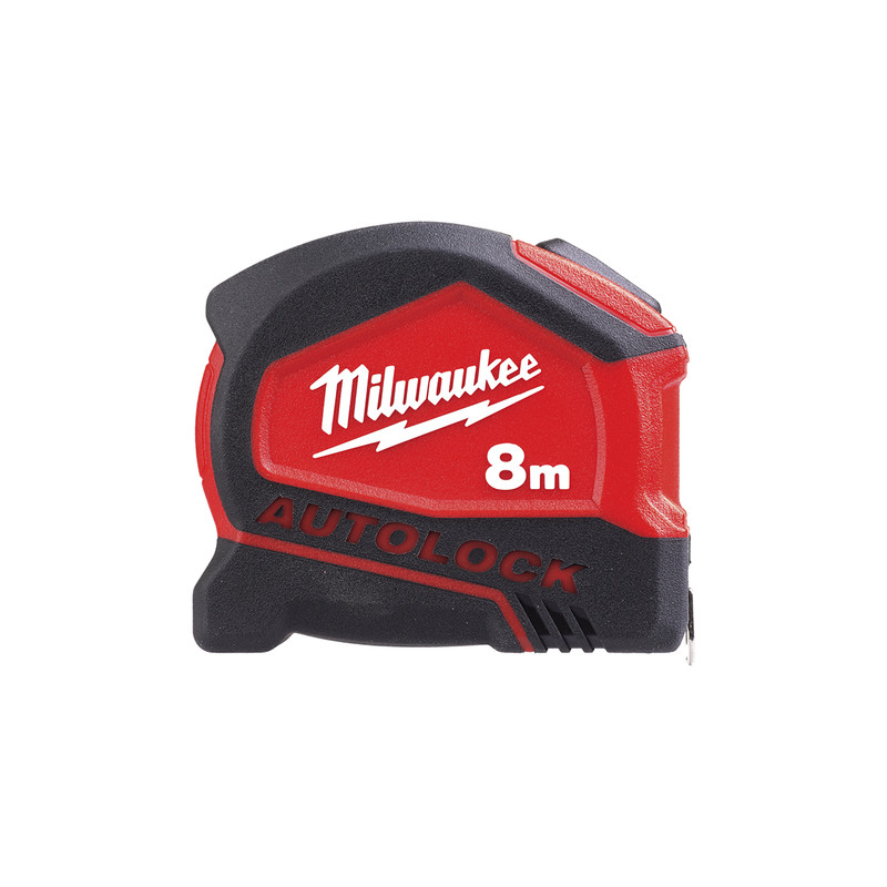 Milwaukee Autolock rolbandmaat 8m 25mm
