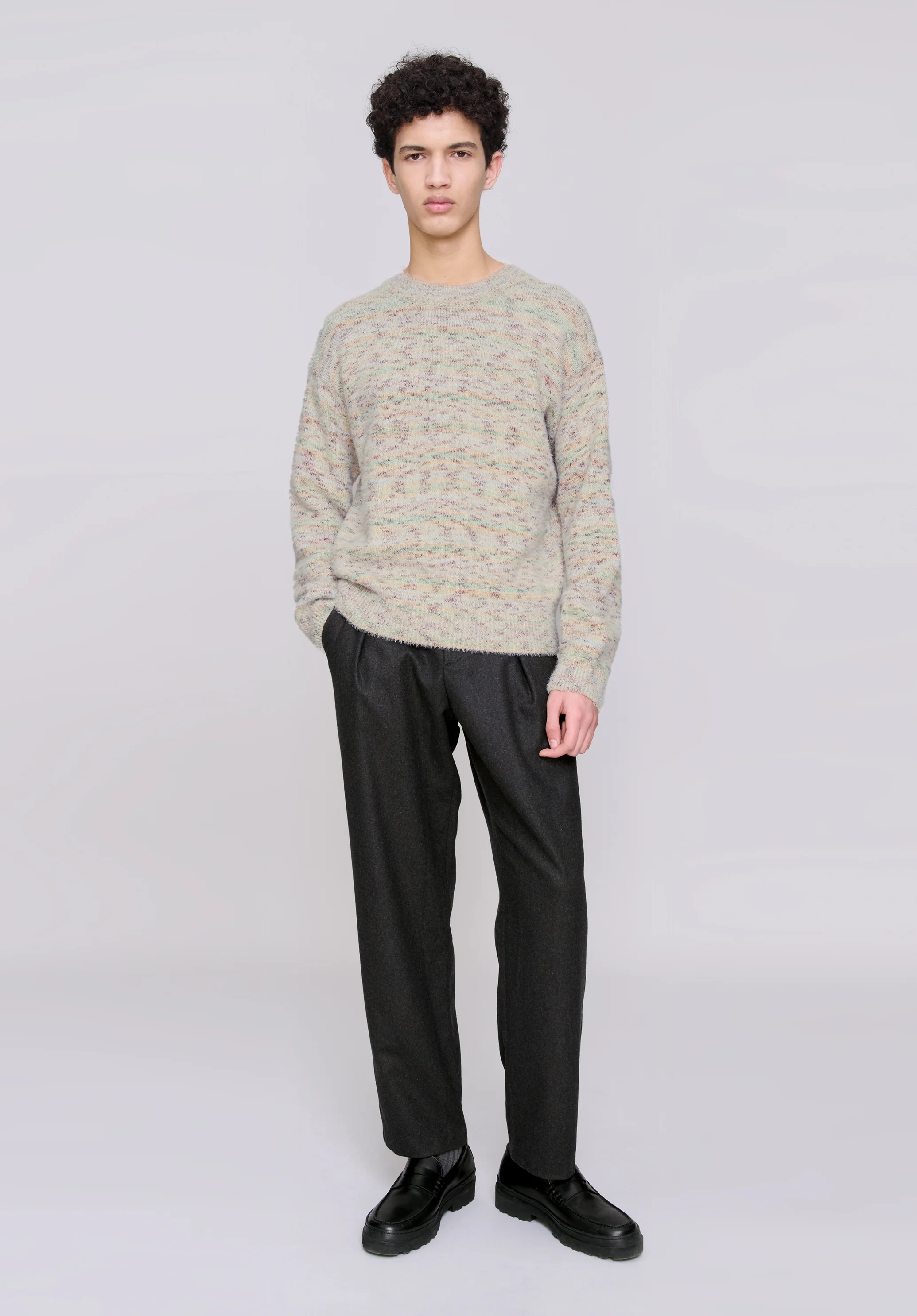 pantalon renato - Marron fonce chine
