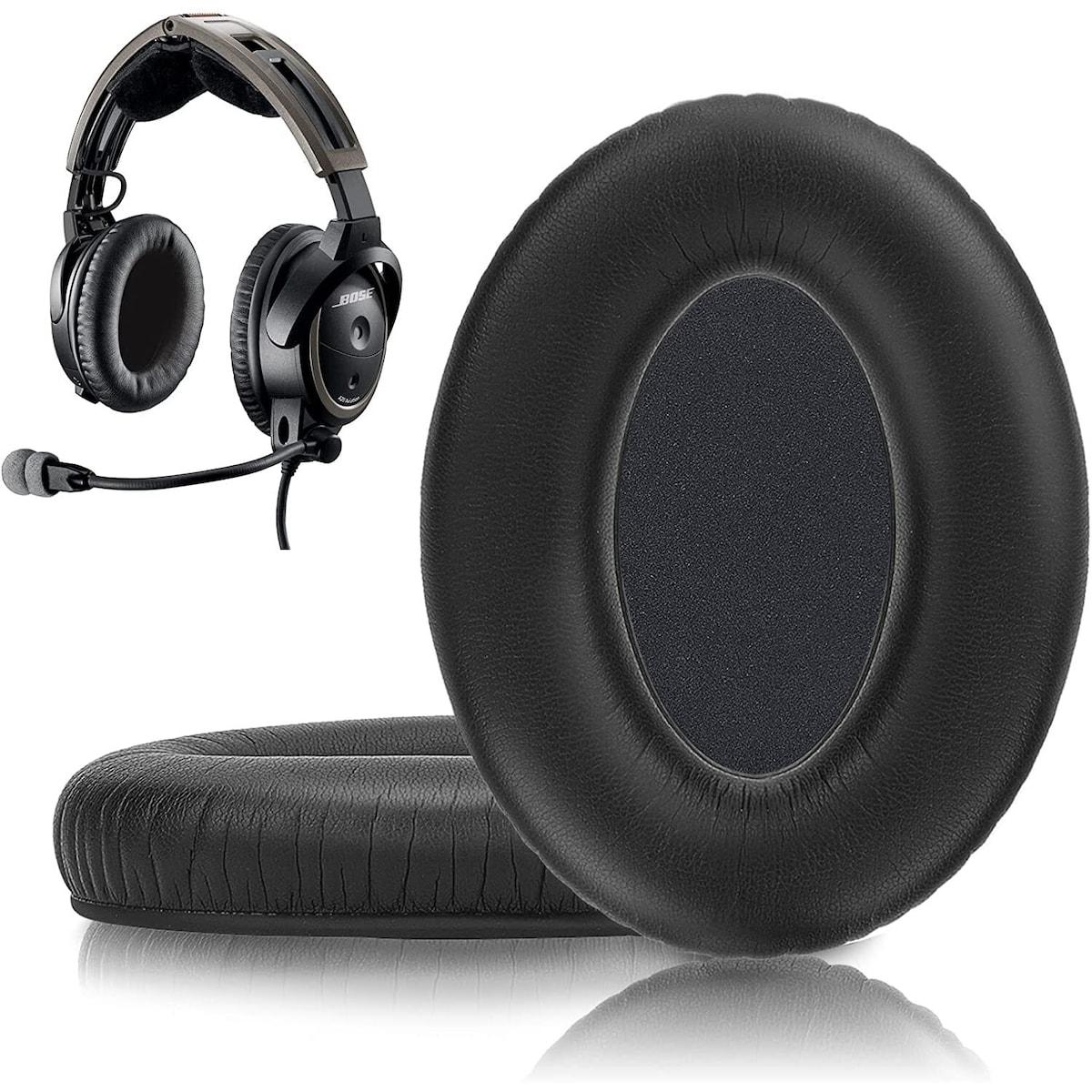Øreputer til Bose Aviation X A20 / A10 1 par Sort