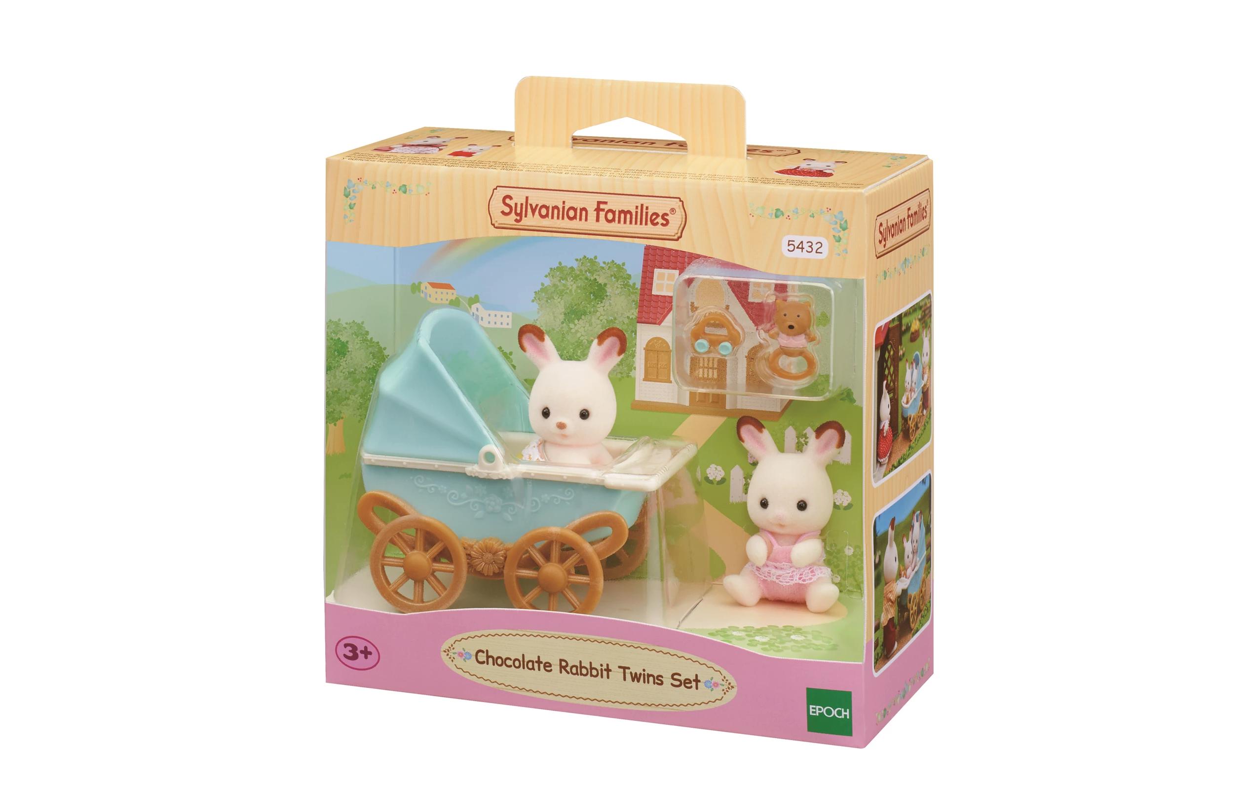 Sylvanian Families Schokoladenhasen ZwillingssetSpiel-Set mit Figuren