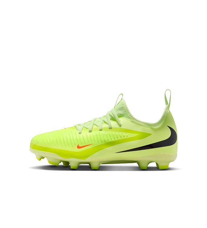 Nike JR PHANTOM 6 LOW ACAD FG/MG HM9203-800 HYPER-CRIMSON-BLACK-LIMELIGHT