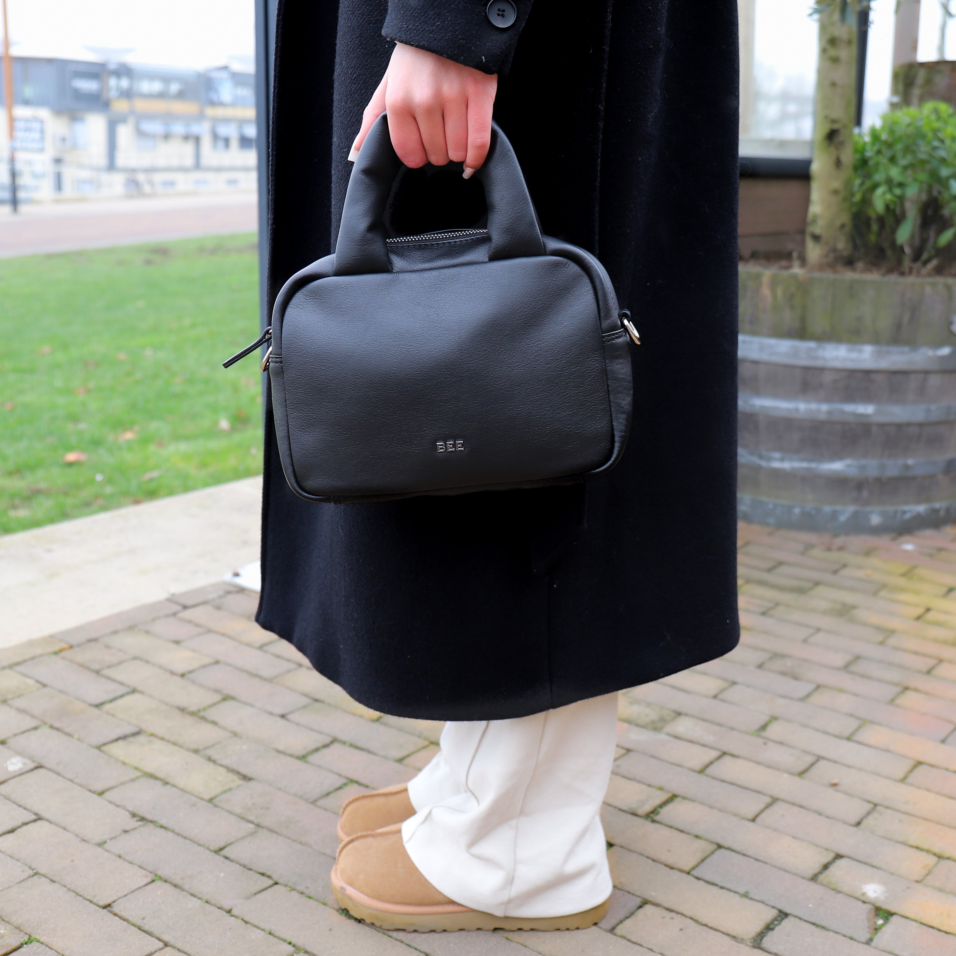 Hand-/schoudertasje 'Marly' Black Black