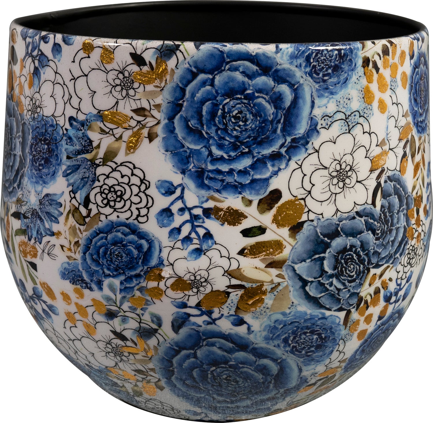 TS bloempot Dutch blauw D 24 H 21 cm