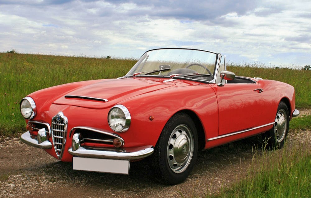 Alfa Romeo Giulia Spider fahren in München