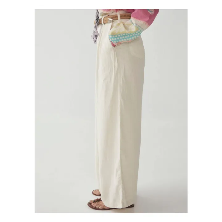 Maison Hotel Pantalon Ample Marisa | Blanc