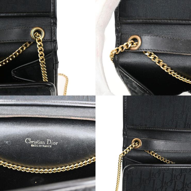 Dior Vintage Dior Crossbody Bag Black