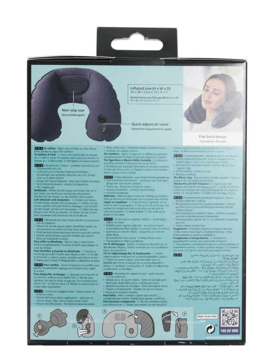 Coussin de voyage Go Travel Confort Fusion