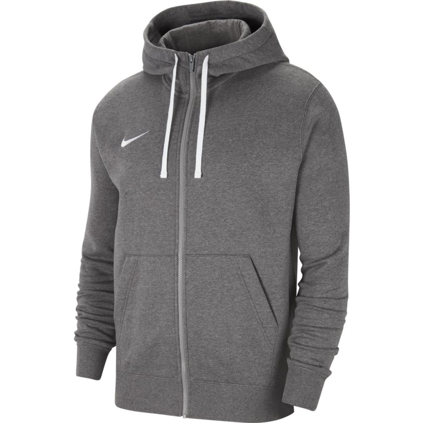 Nike Park 20 Fleece Full-Zip Trainingspak Donkergrijs Wit