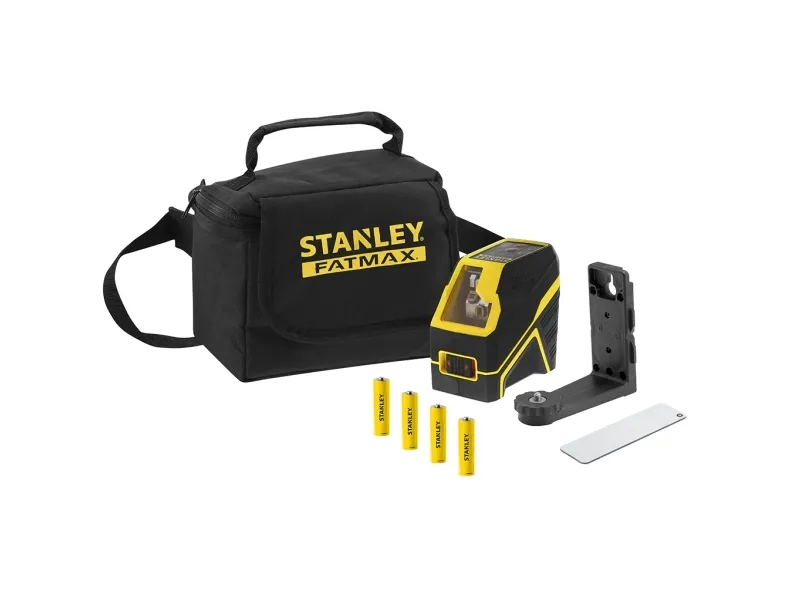 Stanley FMHT77585-1, 15 m, 3 mm/m, 50 m, 5 sek./side, Horisontal/vertikal, Rød