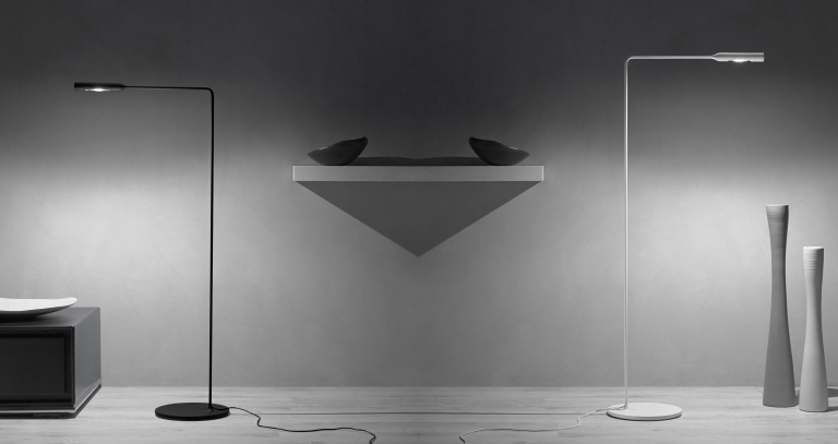 Lumina Flo lounge vloerlamp LED 3000K zwart
