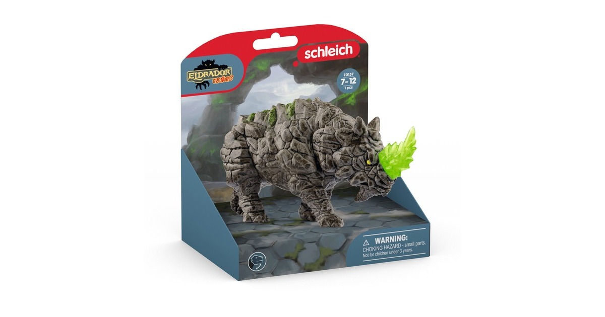 SchleichEldrador - Strijdneushoorn speelfiguur
