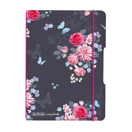Herlitz Notizheft PP A6 flex Ladylike Flowers