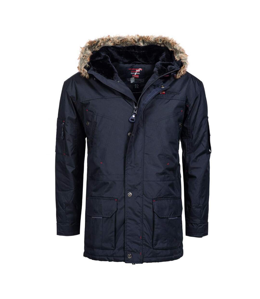 Parka hiver Geographical Norway Parka Abiosaure bleu marine