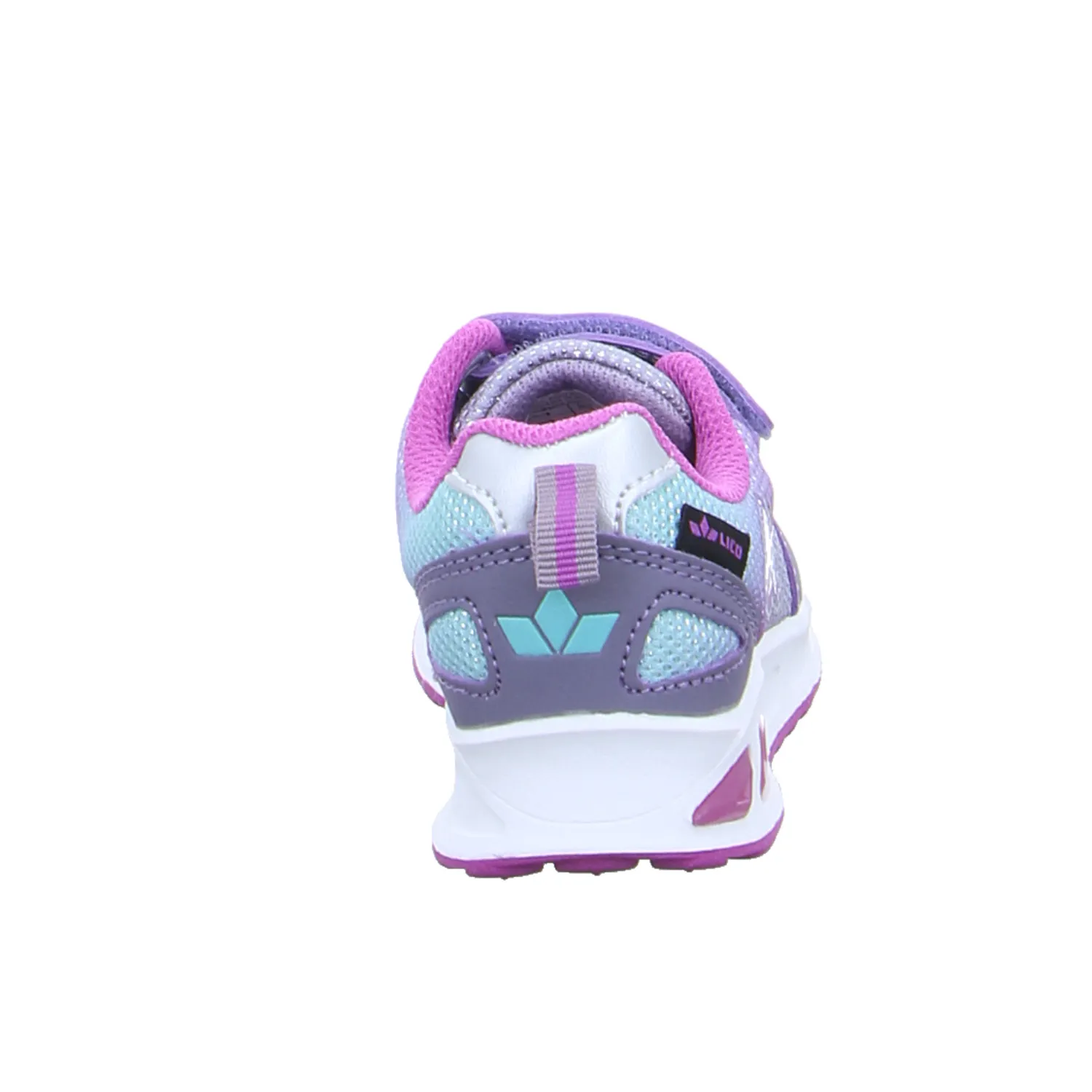 LICO Kleinkinder-Halbschuh Klett Violette Recycelte Materialien  Blinki