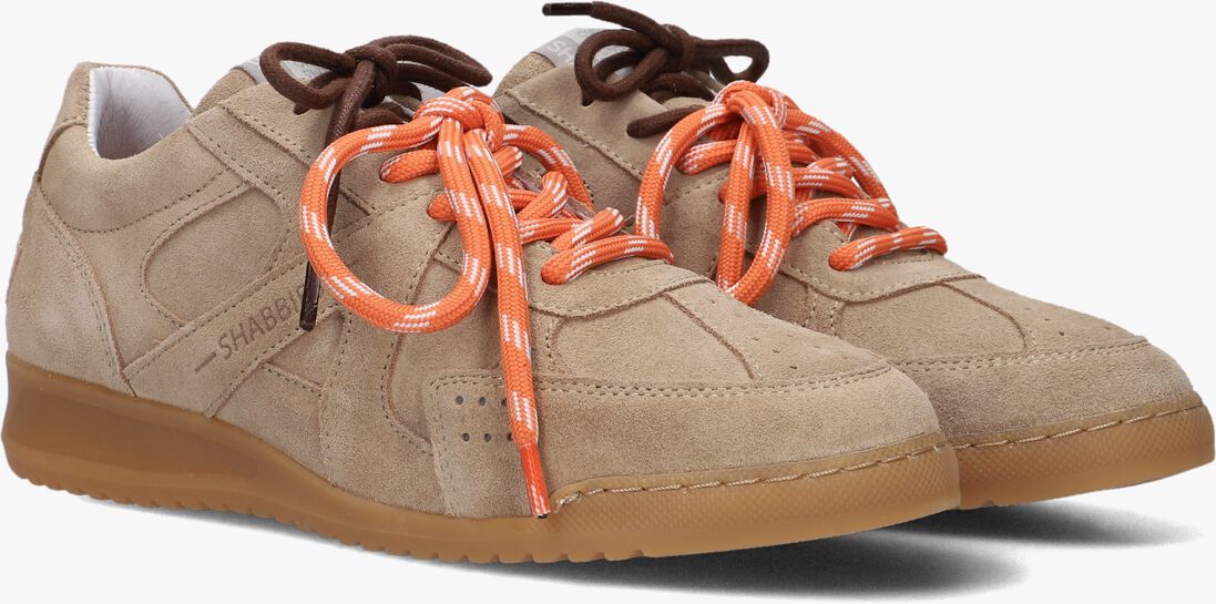 beige shabbies lage sneakers april mina