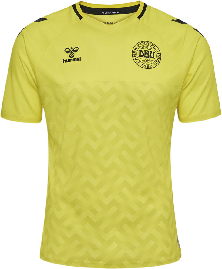Hummel DBU Danmark målmandstrøje 23 Gul