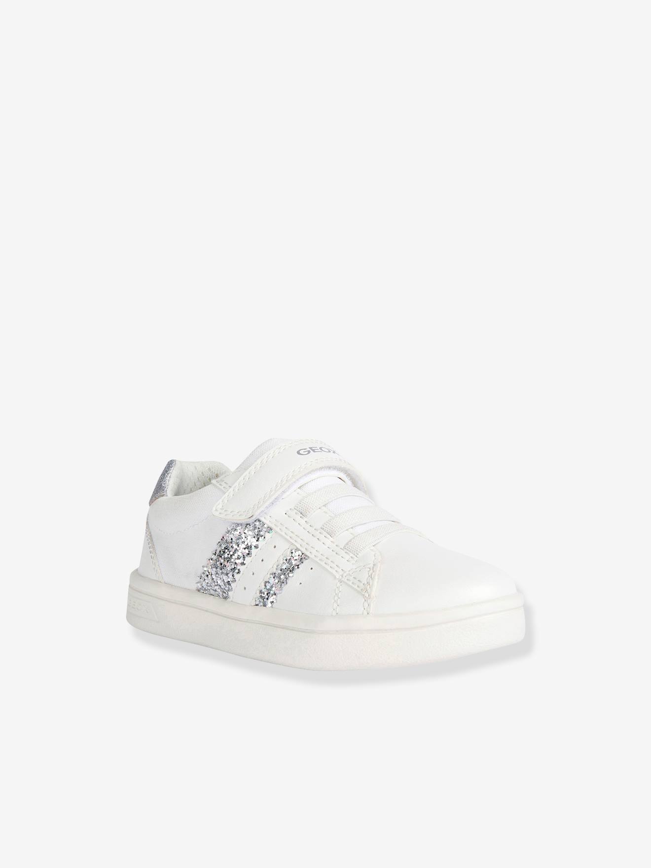 Tênis esportivo infantil branco Geox® Djrock Girl E