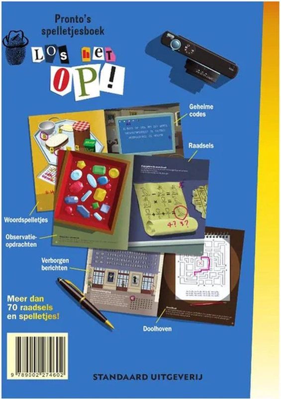 WPG - Los Het Op! Pronto's Spelletjesboek - Puzzels en Raadsels