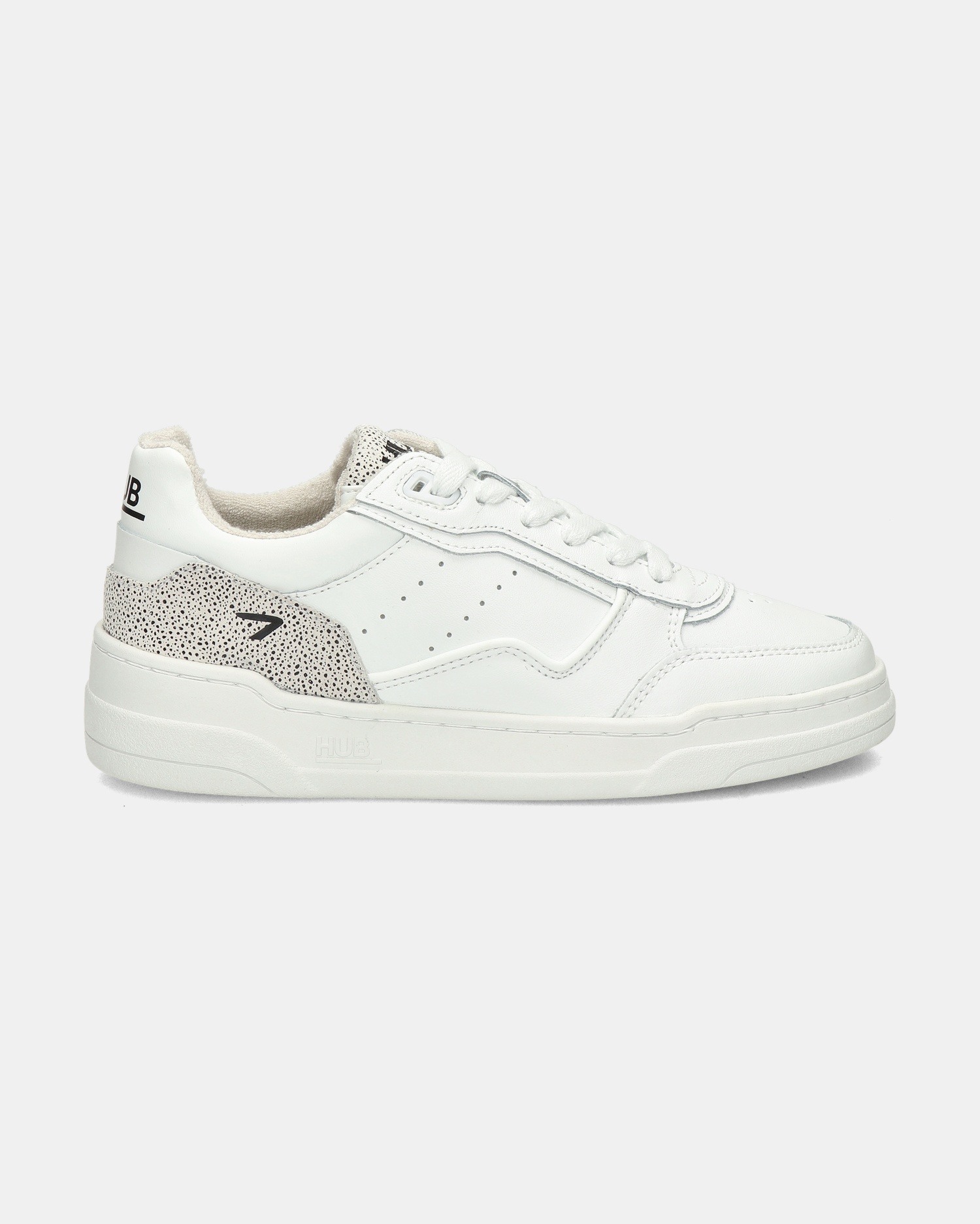 Hub Match Lage sneakers  - wit