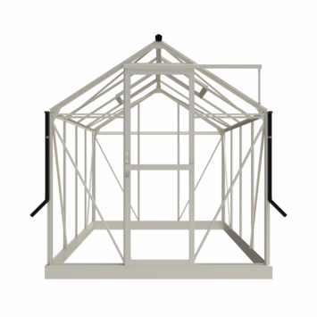Royal Well Mary II kweekkas aluminium wit 6,17 m²