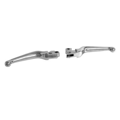 Leviers de frein et d'embrayage Highway Hawk Wide Blade - Gris