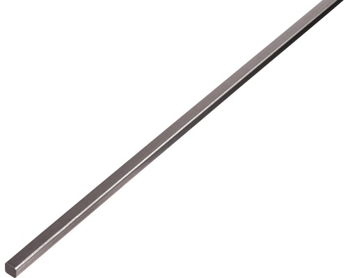 Vierkante stalen staaf 6x6 mm, 2 m