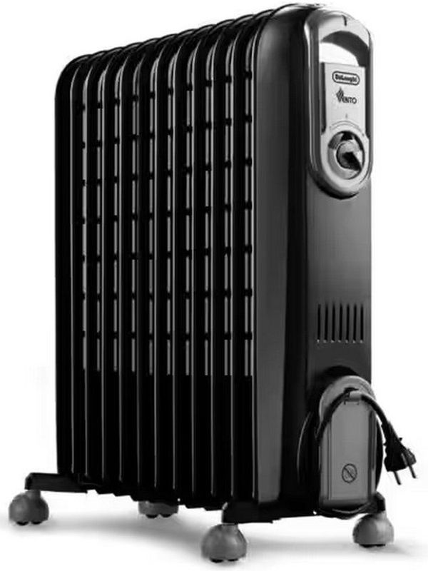 De'Longhi - V551225.BG - Oliegevulde Radiator - Grijs - 2500W