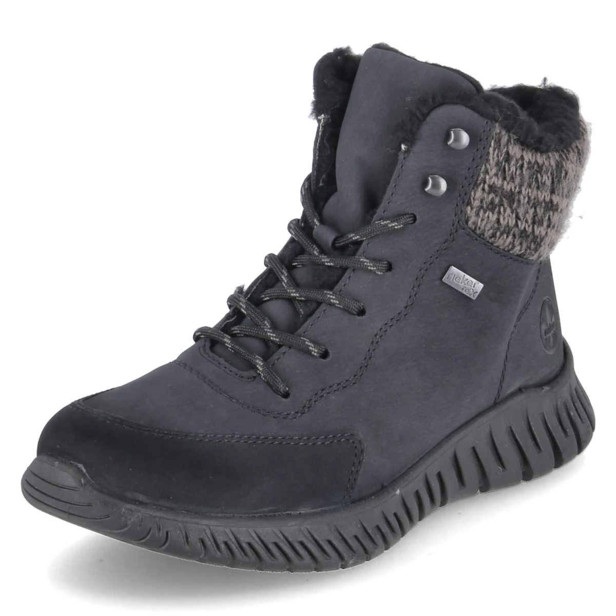 RiekerWinterstiefeletten - pazifik/anthrazit