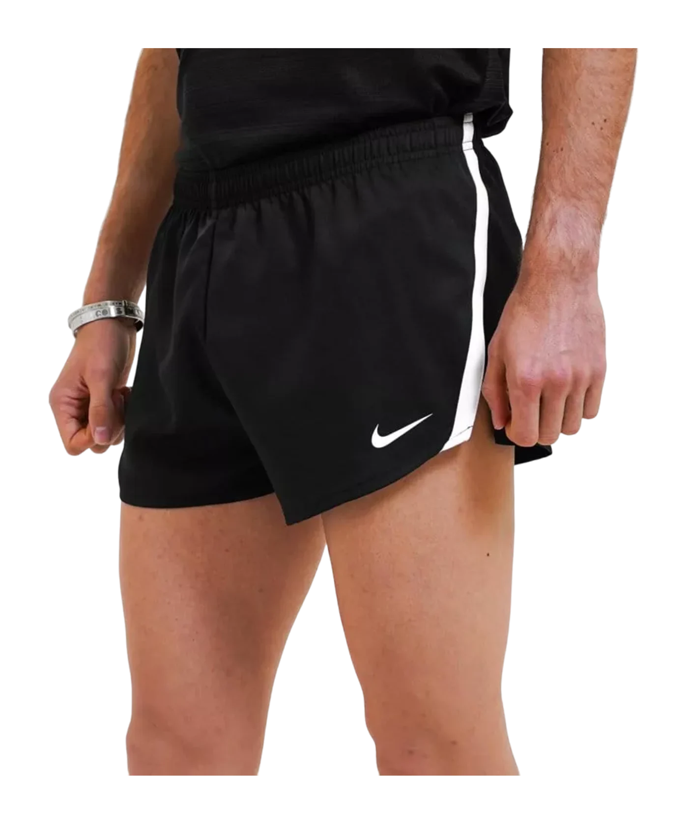 Nike Stock Fast 2 Short Running Schwarz F010