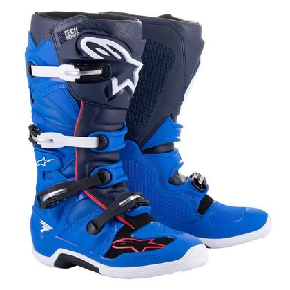 Bottes cross Alpinestars TECH 7 2025 - Bleu / Bleu