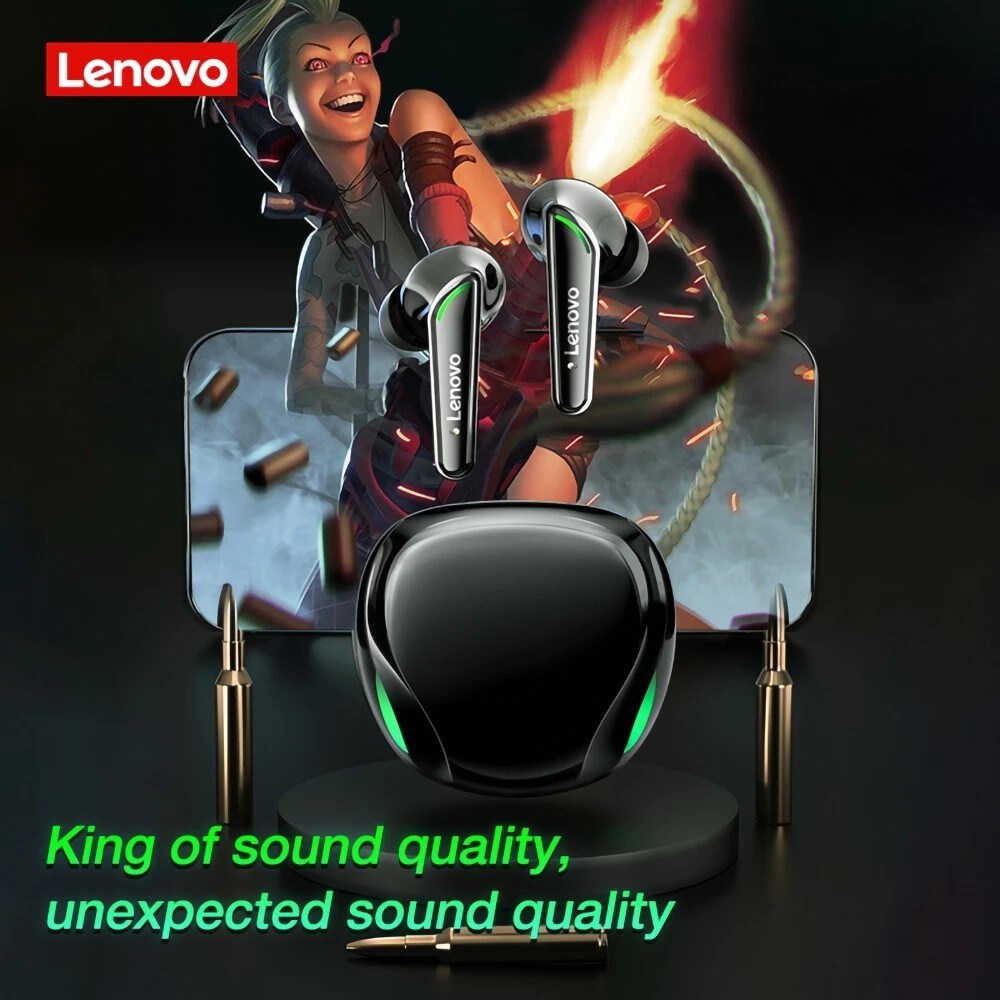 Lenovo XT92 Bluetooth-Kopfhörer Schwarz