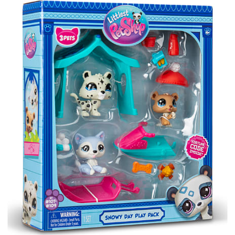 Littlest Pet Shop Snowy Day Play pakke