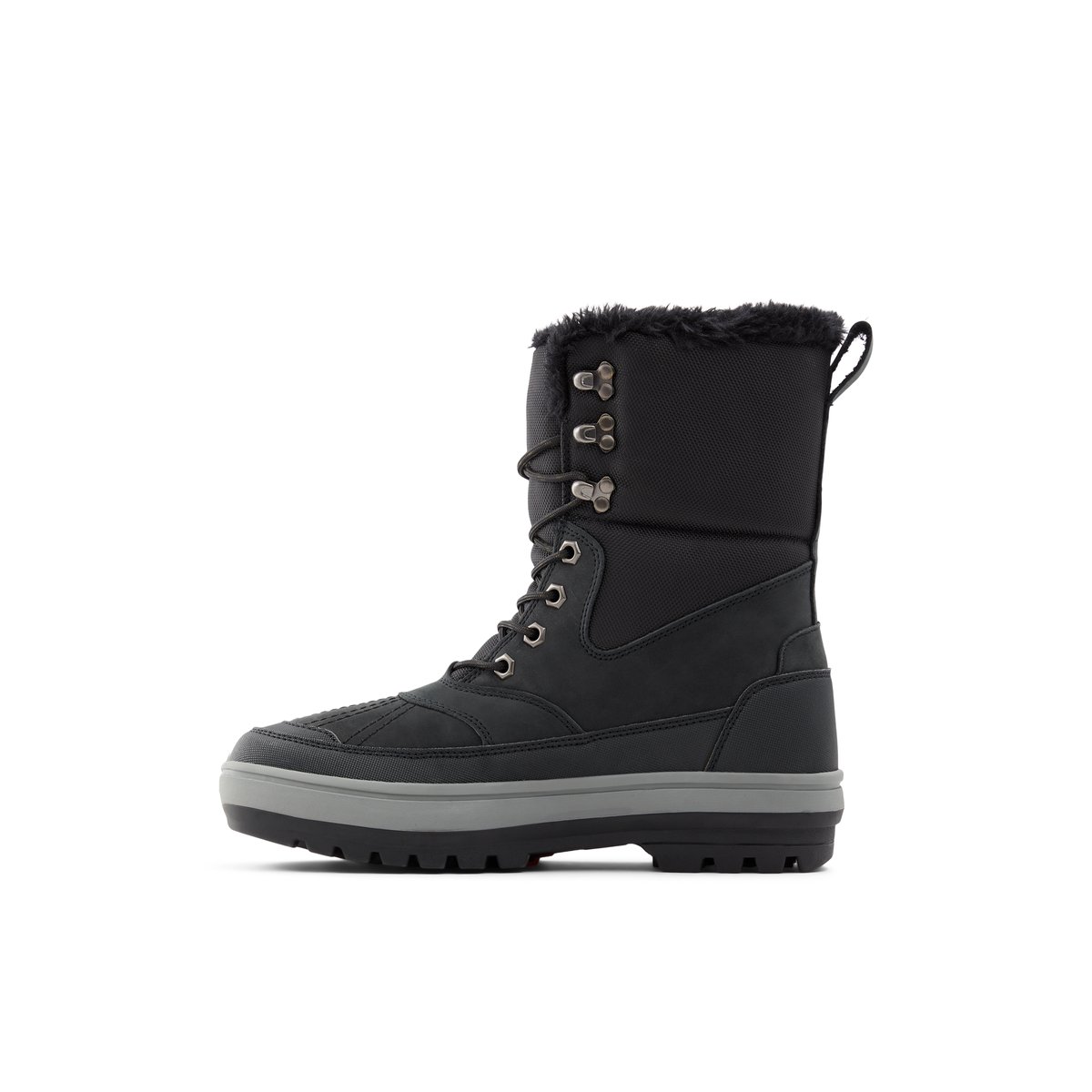 BANFF TRAIL-Ranald-Bottes d'hiver - Semelle tracteur - Noir