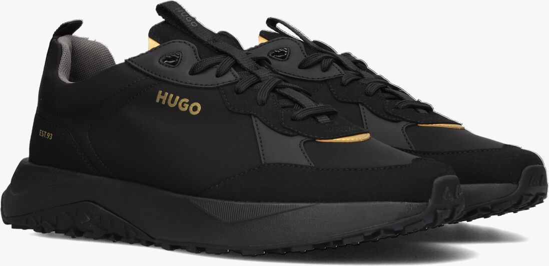 HUGO zwarte hugo lage sneakers kane runn