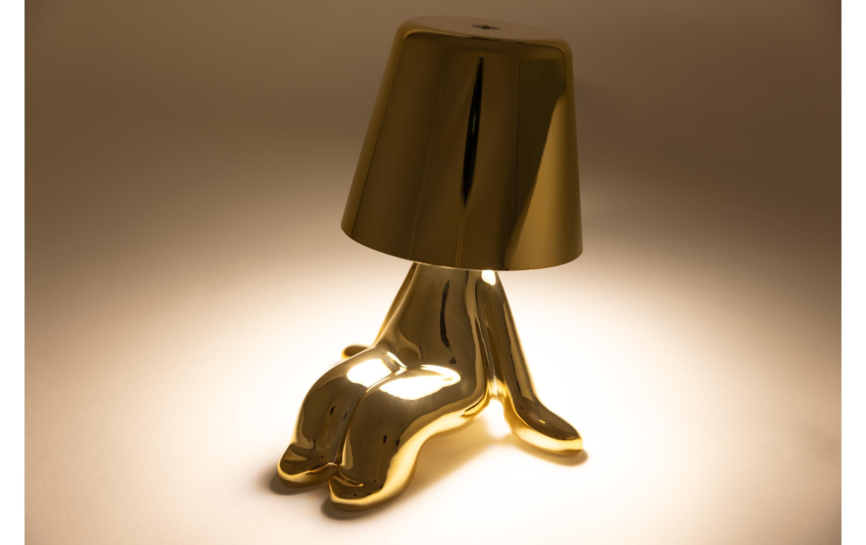 LED Stimmungslicht DREAMER GoldPortable Akku-Tischleuchte