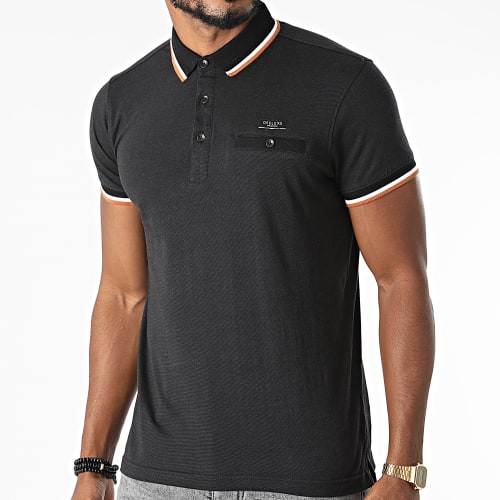 Polo Manches Courtes Drexler Noir
